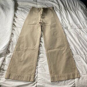 Jesse Kamm Sailor Pants Khaki Size 2